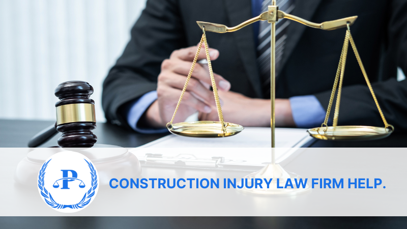 Construction Injury Law Firm Help.